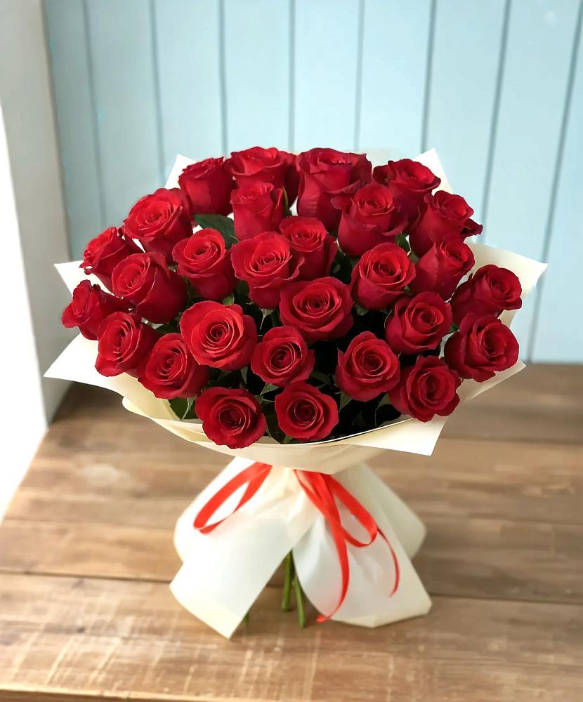 Букет 29 Красных роз в Партизанске
