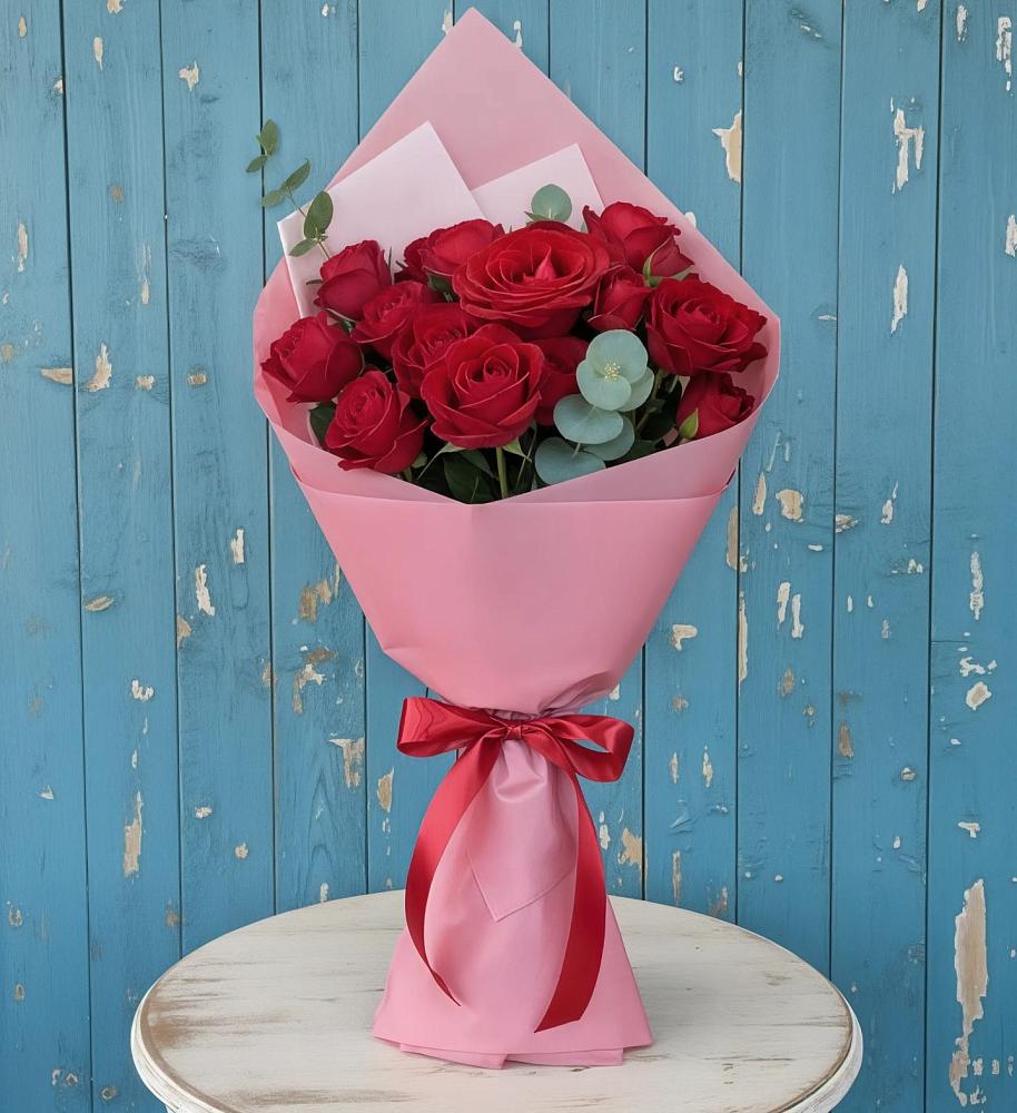 Букет цветов из: Розы в Партизанске