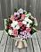 Букет цветов из: Альстромерии, Гвоздики, Розы и Хризантемы в Партизанске