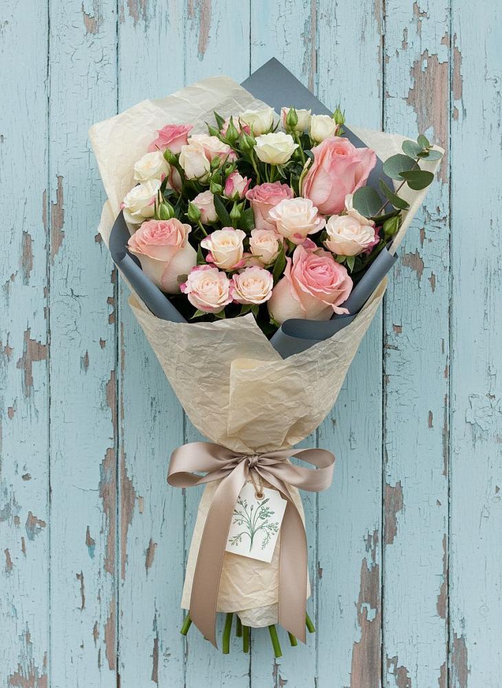 Букет цветов из: Розы в Партизанске