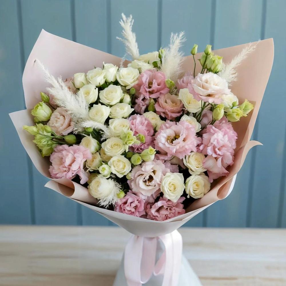 Букет цветов из: Альстромерии и Розы в Партизанске