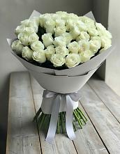 Букет 35 Белых роз в Партизанске