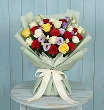 Букет цветов из:  Розы в Партизанске