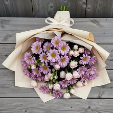 Букет цветов из:  Розы и Хризантемы в Партизанске