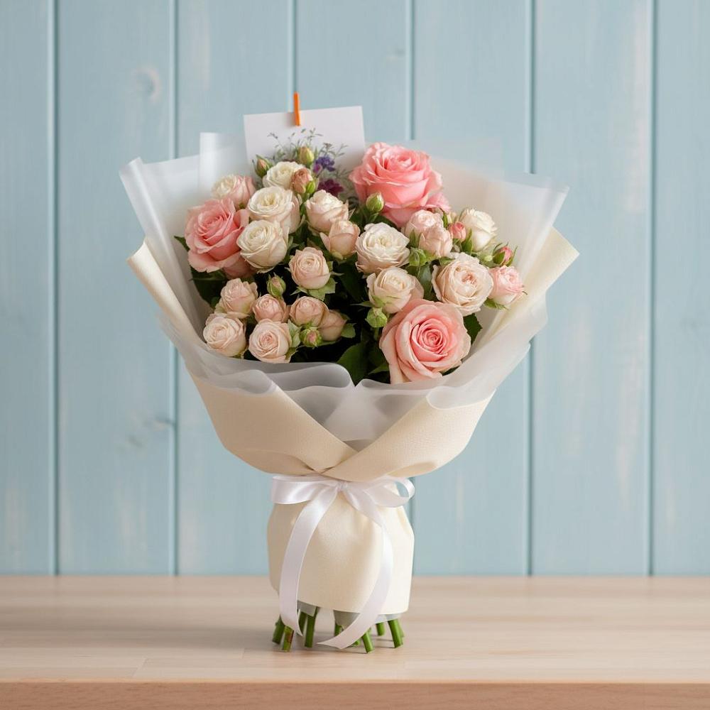 Букет цветов из: Розы в Партизанске