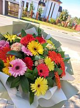 Букет цветов из:  Герберы #REPLACE_PRED# Партизанске