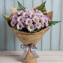 Букет цветов из:  Хризантемы #REPLACE_PRED# Партизанске