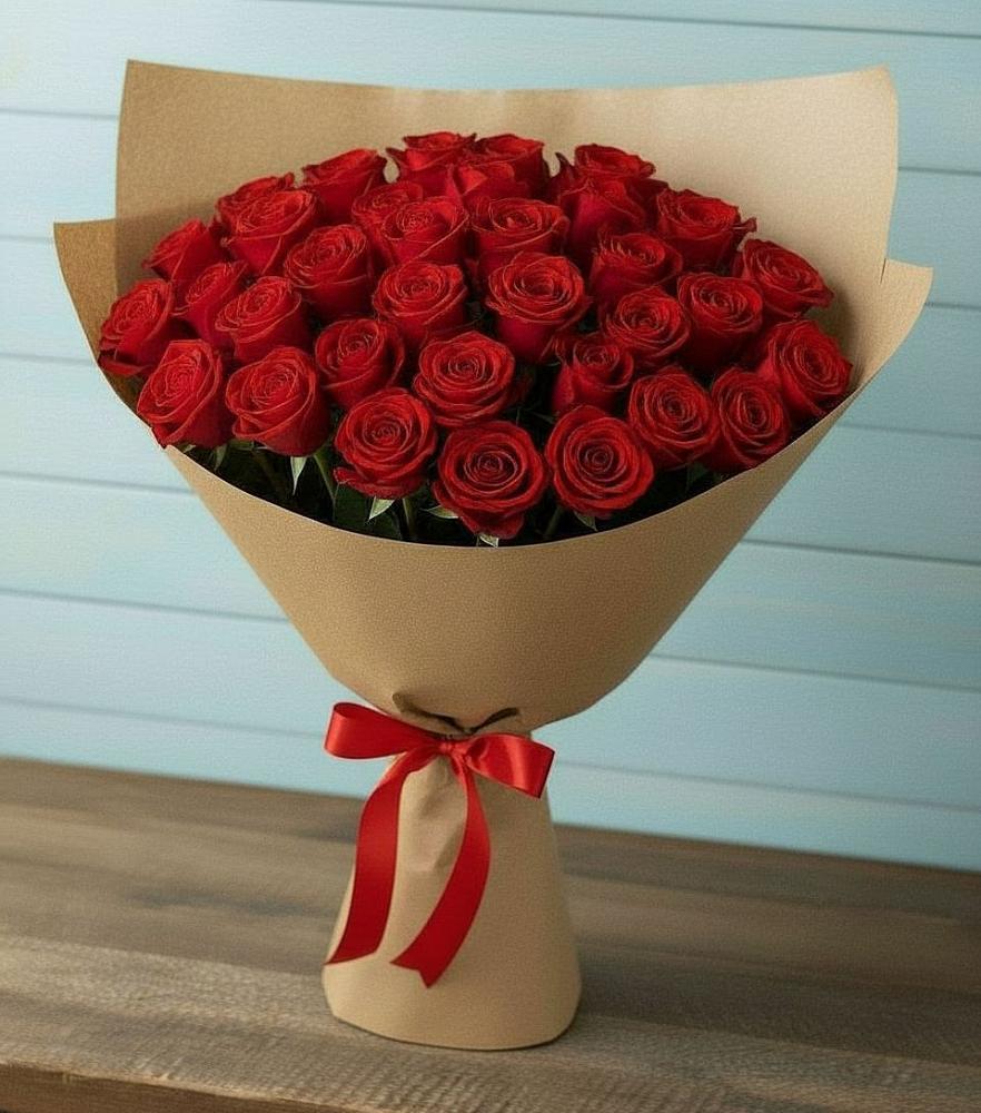 Букет Красные розы Милано в Партизанске