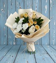 Букет цветов из:  Розы и Хризантемы в Партизанске