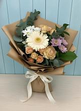 Букет цветов из:  Герберы и Хризантемы в Партизанске
