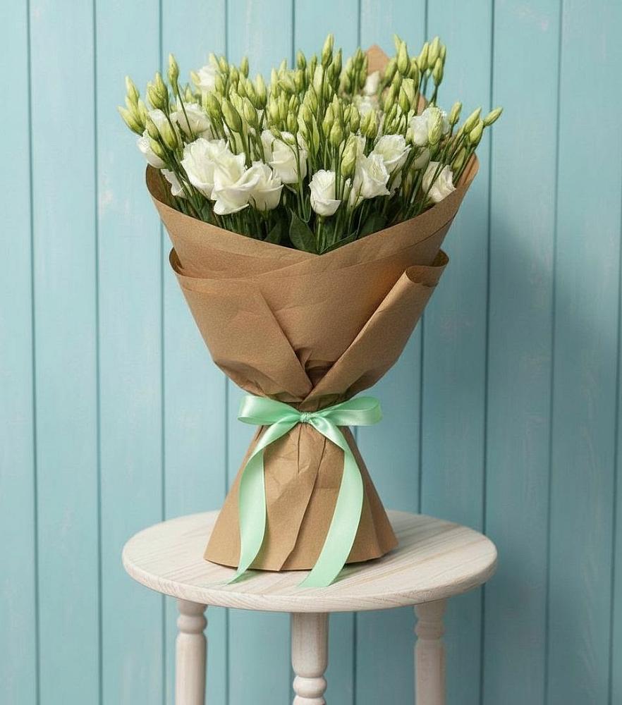 Букет цветов из: Лизиантусы в Партизанске