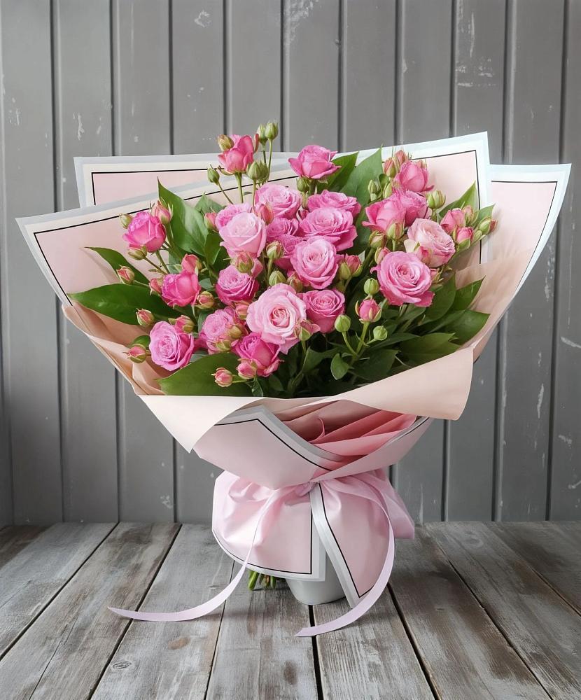 Букет Розовый кустик в Партизанске