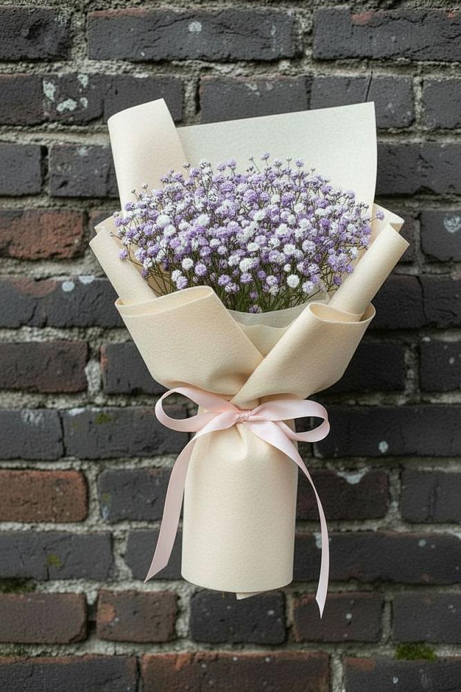 Букет цветов из: Гипсофила в Партизанске