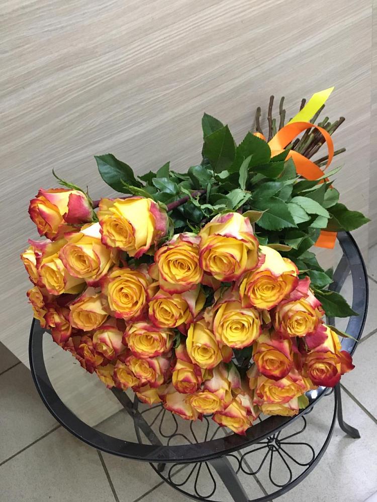 Букет Желтые розы в Партизанске