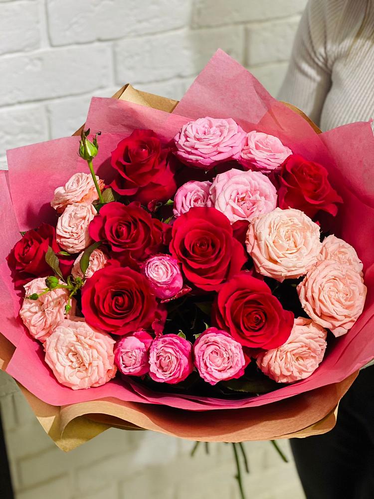 Букет цветов из: Розы в Партизанске