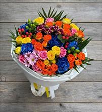 Букет цветов из:  Розы и Хризантемы в Партизанске