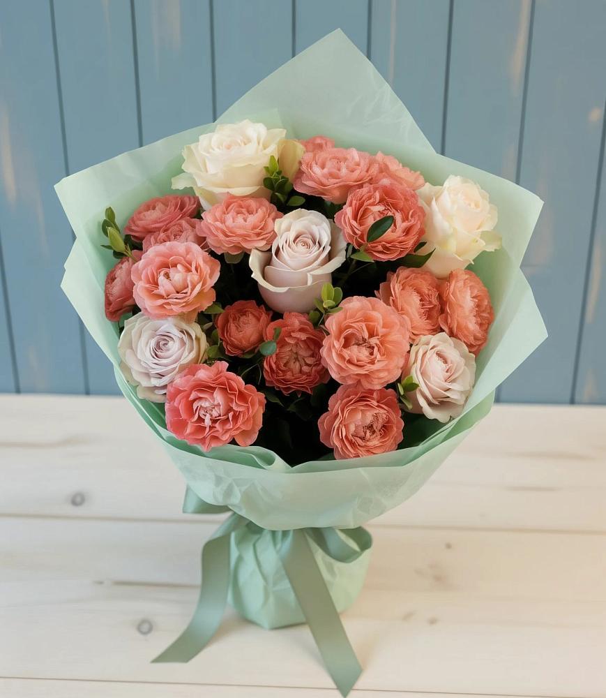 Букет цветов из: Розы в Партизанске