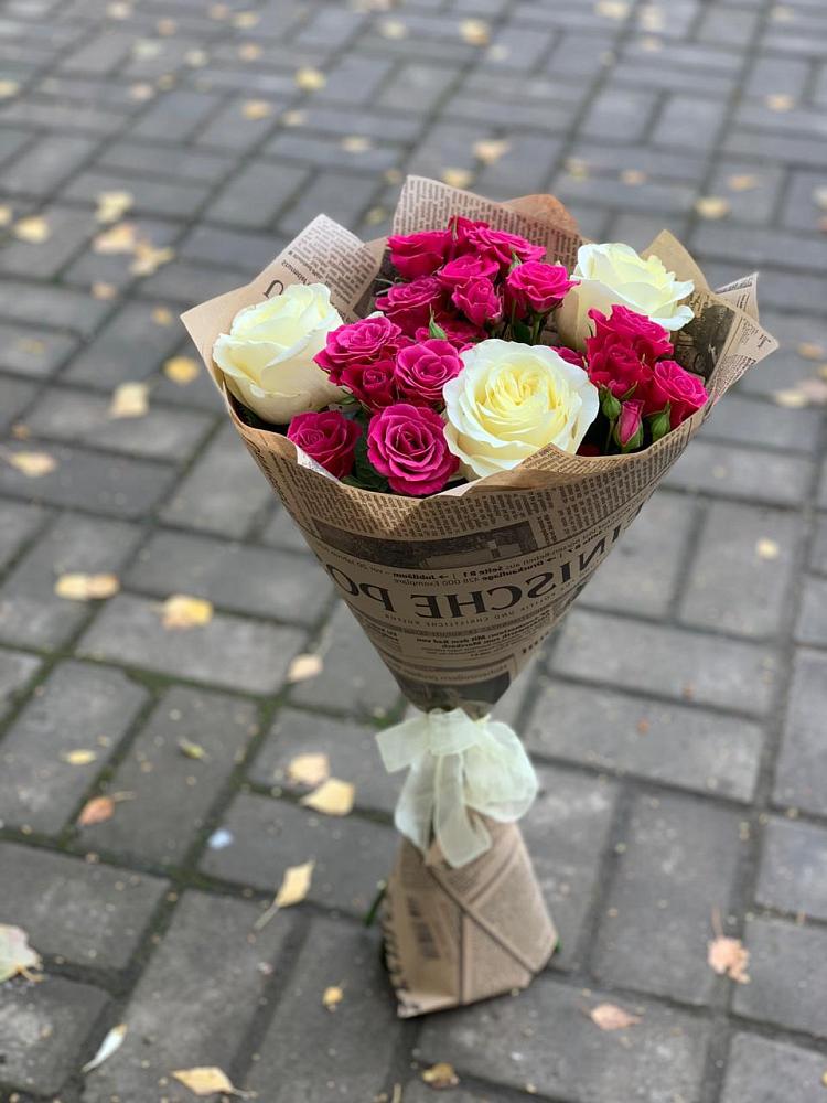 Букет цветов из: Розы в Партизанске